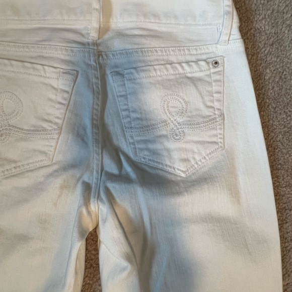 LILLY Pulitzer Women’s White “Babe” Bootcut Jeans Size 2 - Picture 11 of 15